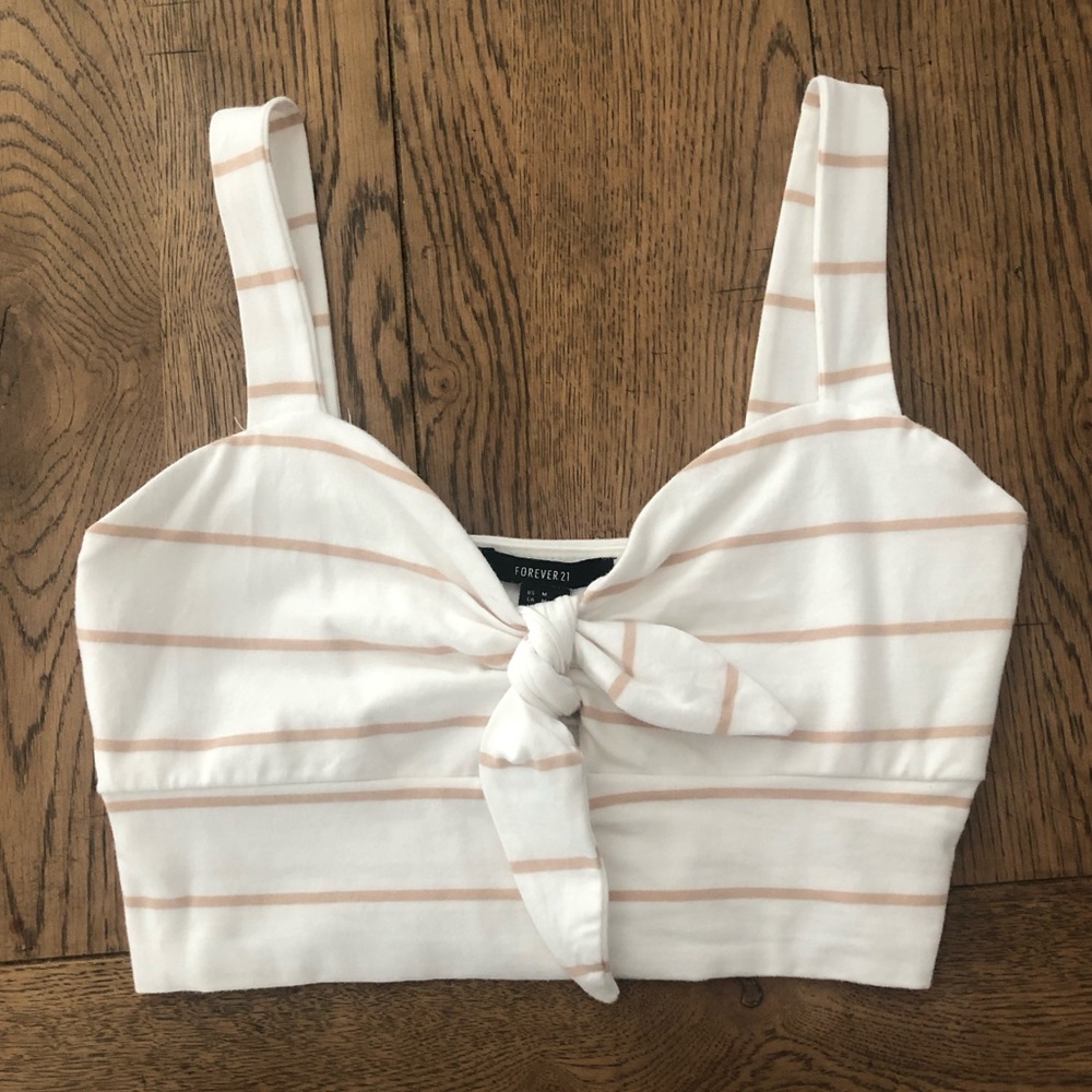 knotted crop top